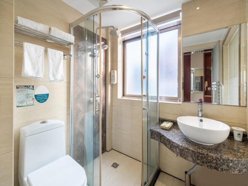Greentree Inn Yiwu International Trade City Hotel Exteriör bild