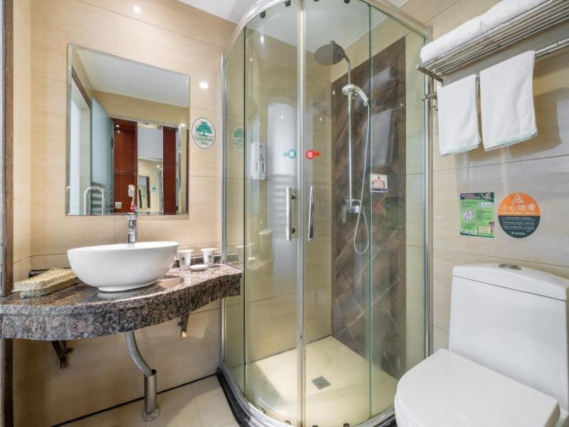 Greentree Inn Yiwu International Trade City Hotel Exteriör bild