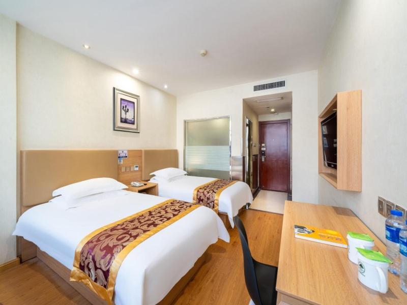Greentree Inn Yiwu International Trade City Hotel Exteriör bild