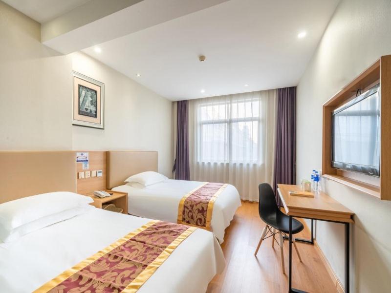 Greentree Inn Yiwu International Trade City Hotel Exteriör bild