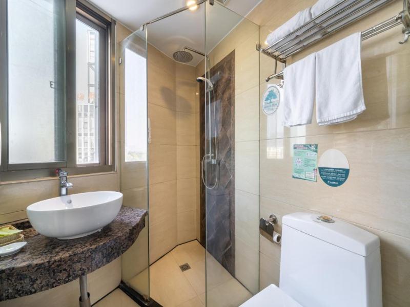 Greentree Inn Yiwu International Trade City Hotel Exteriör bild