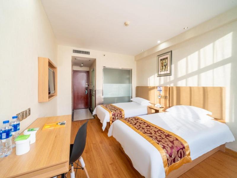 Greentree Inn Yiwu International Trade City Hotel Exteriör bild