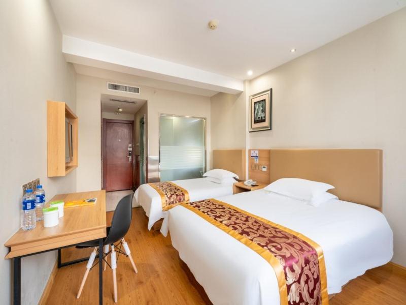 Greentree Inn Yiwu International Trade City Hotel Exteriör bild